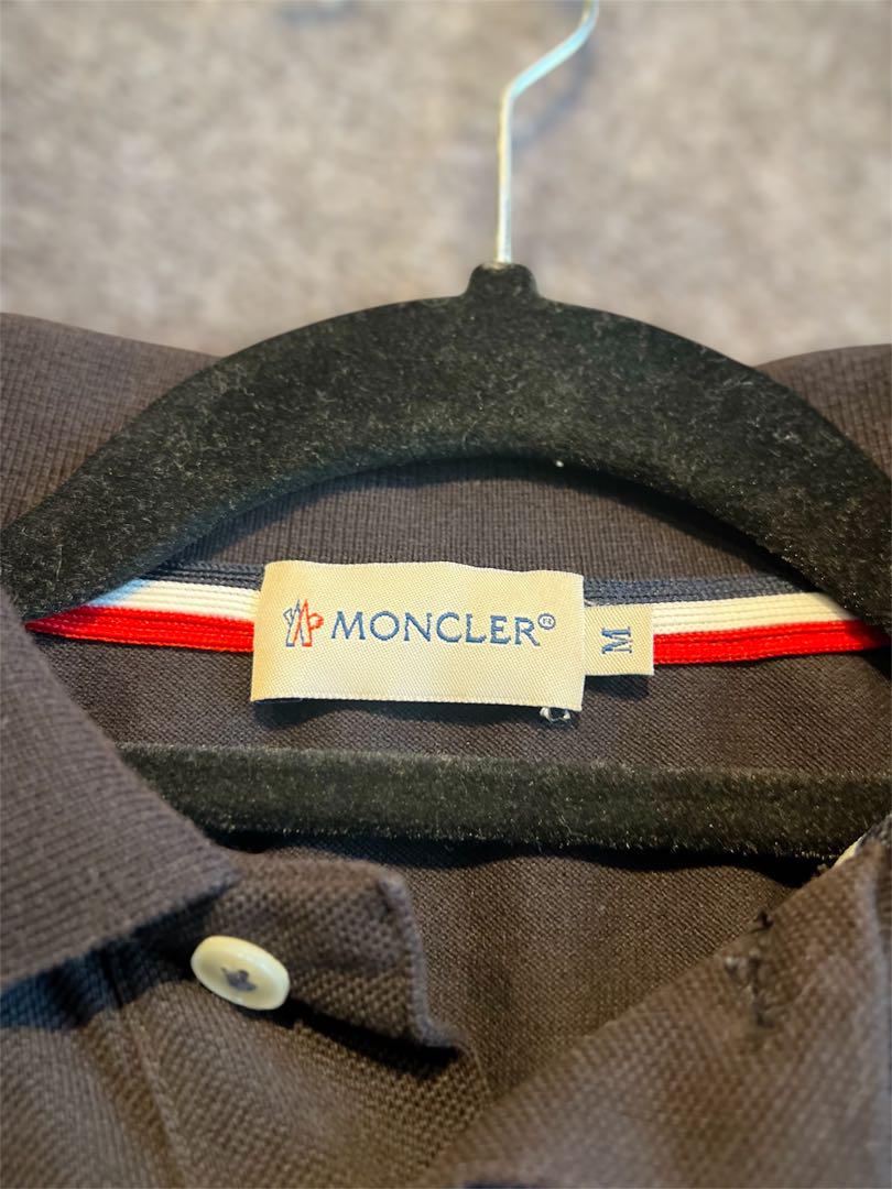 MONCLER ブラック ポロシャツ Mサイズ