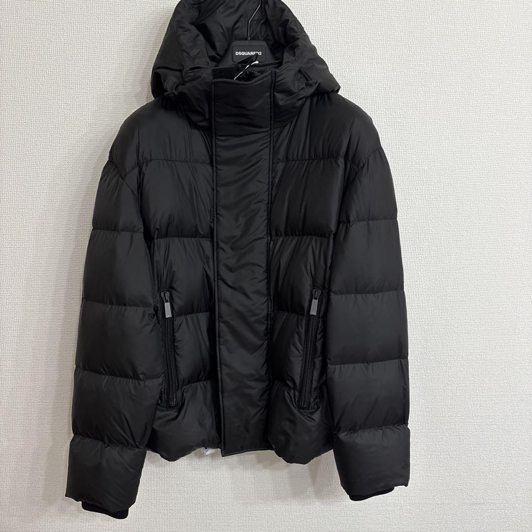 DSQUARED2 ダウンジャケット 56 黒/青 ディースクエアード】ダウンジャケットスタイル | 2968
