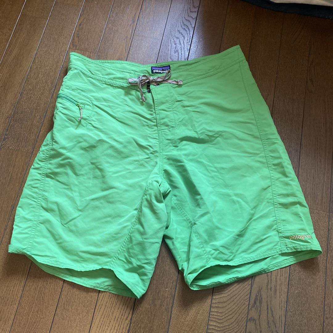 Patagonia グリーン サーフパンツ 35