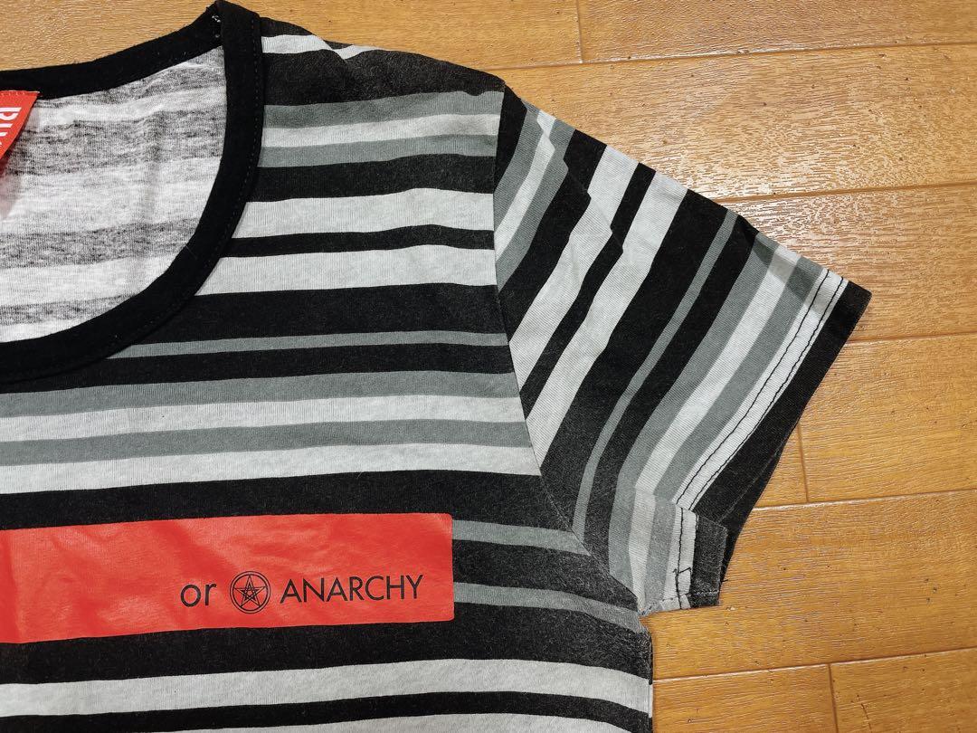 BUCK-TICK バクチク 或いはアナーキー Tシャツ ボーダー Sサイズ