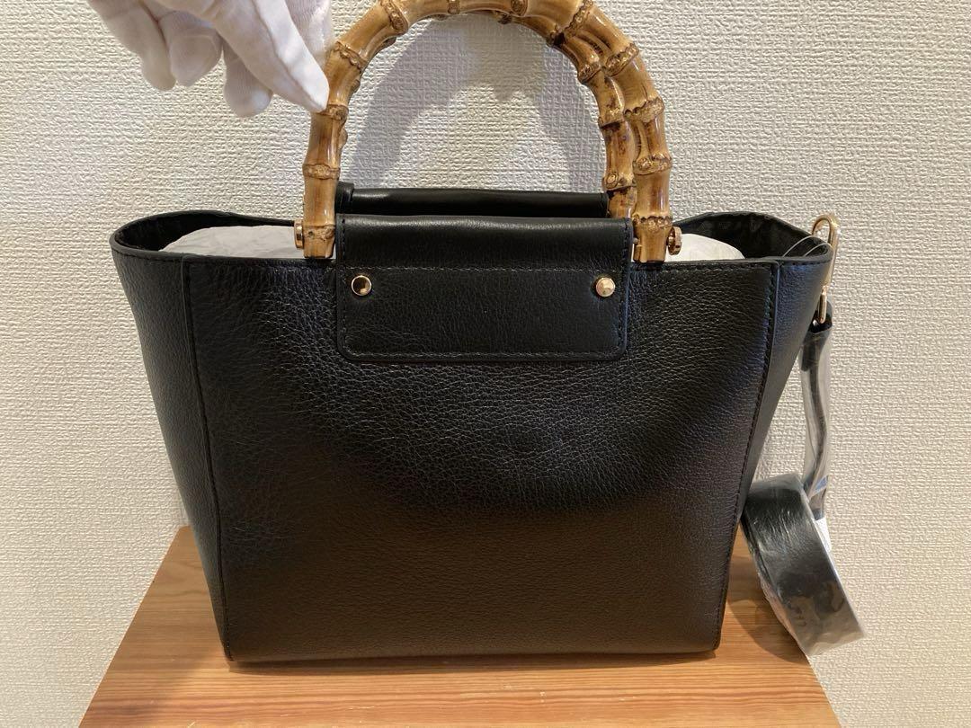 新品未使用】NOLLEY'S バンブーレザー ハンド＆ショルダー2way