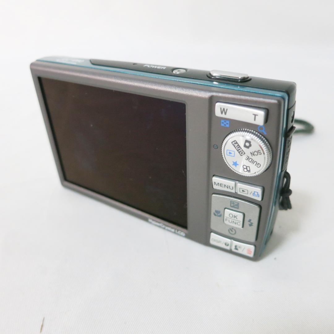 OLYMPUS オリンパス デジカメ u1060 ブルー コンデジ