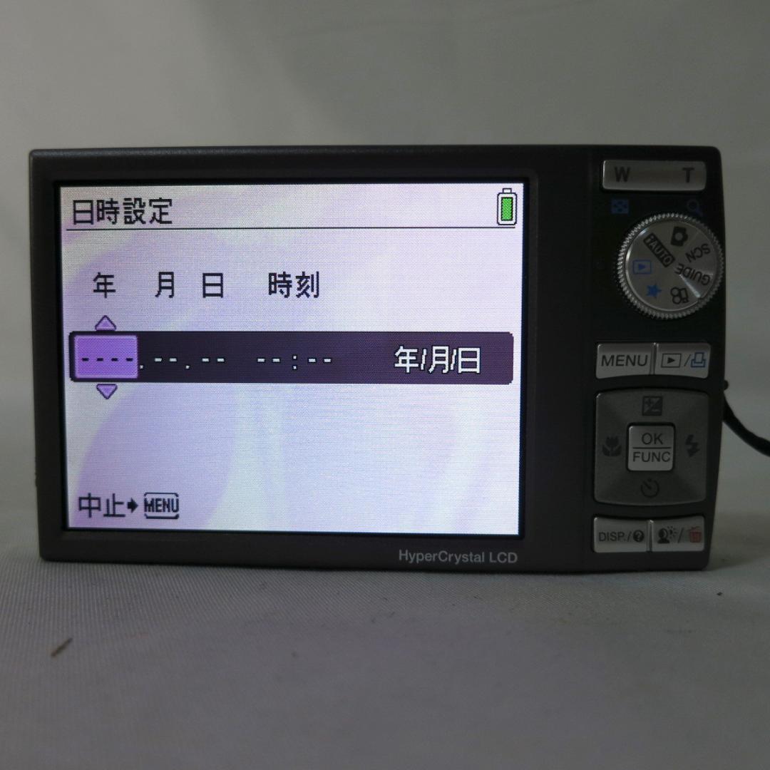 OLYMPUS オリンパス デジカメ u1060 ブルー コンデジ