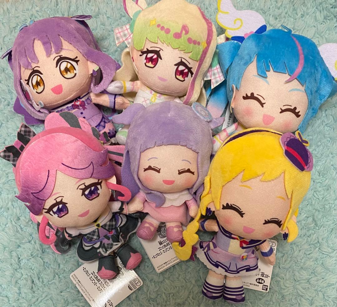【本日発送】キミとアイドルプリキュア♪ コロっとまんまるプリフェイスぬいぐるみキャラクター玩具