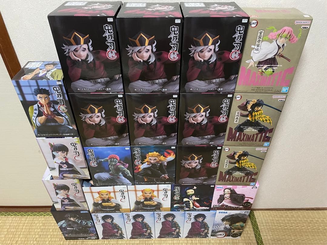 鬼滅の刃 ぬーどるストッパー フィギュア 童磨 25個 アニメ「鬼滅の刃」 ぬーどるストッパーフィギュアー童磨ー