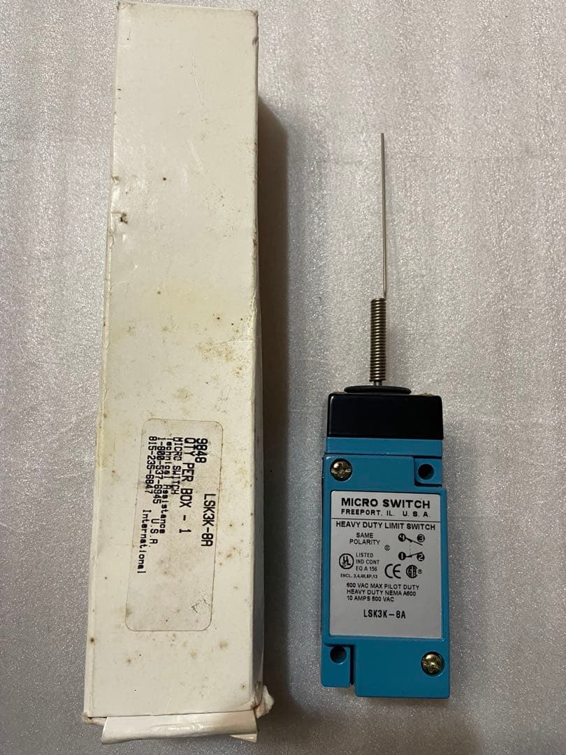 ハネウェル　ベビーデューティー　リミットスイッチ　LSK3K-8A 機械　3