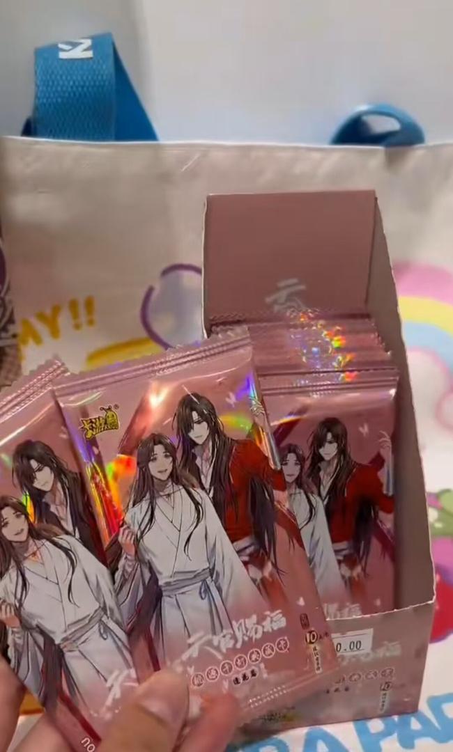 天官賜福 桃源千灯 トレーディングカード 逢花篇 第2弾 2BOX 天官賜福アニメ 卡遊 桃源千灯トレーディングカードBOX（逢花篇