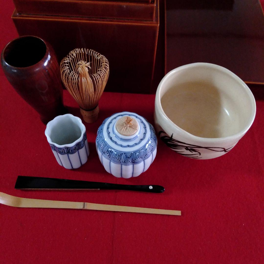 春慶塗　利休茶箱