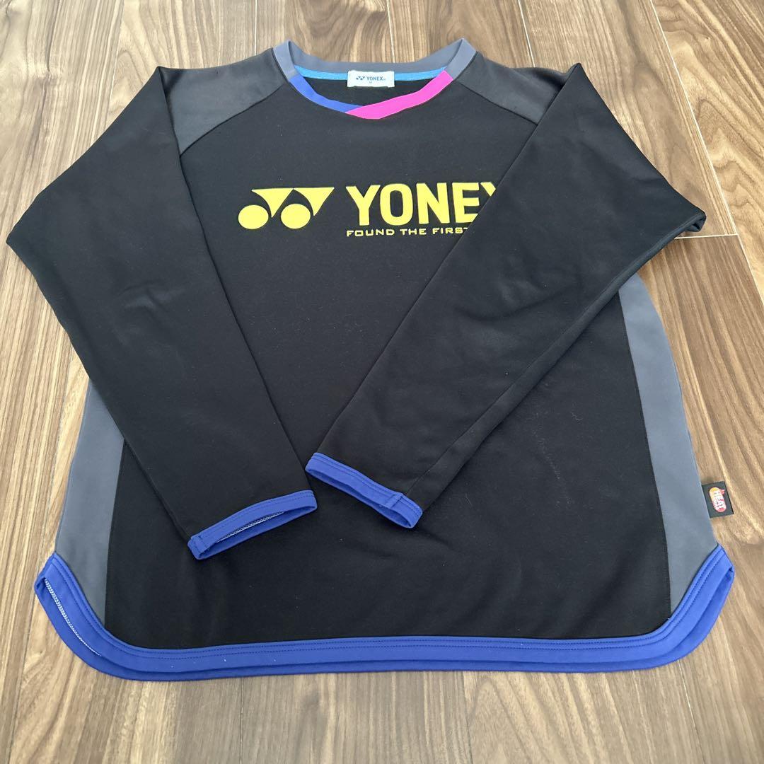 YONEX ウォームアップウェア 黒/青/灰/ピンク - メルカリ