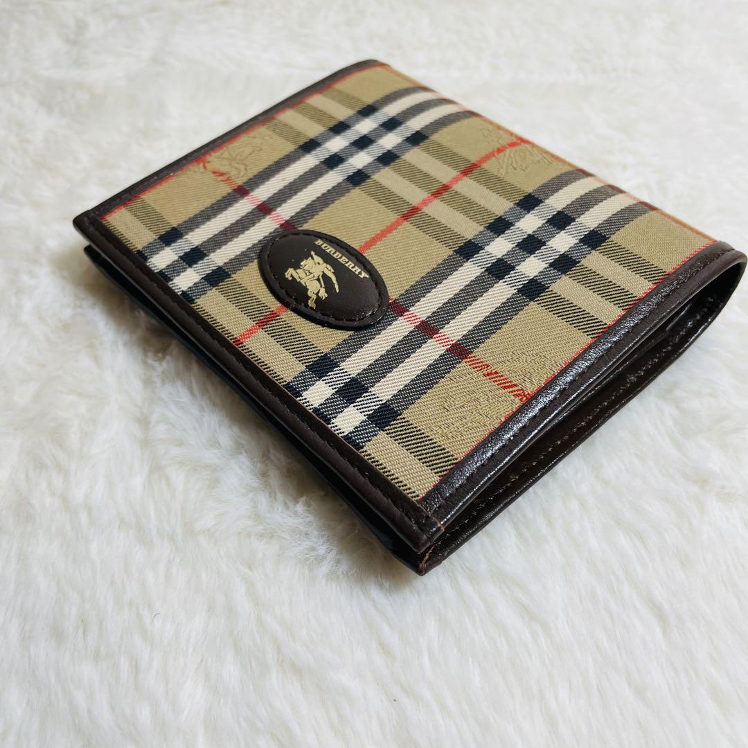 ✨新品未使用✨　BURBERRY ミニ財布　ノバチェック　がま口　折り財布 新品未使用 BURBERRY 折り財布 がま口財布 ノバチェック