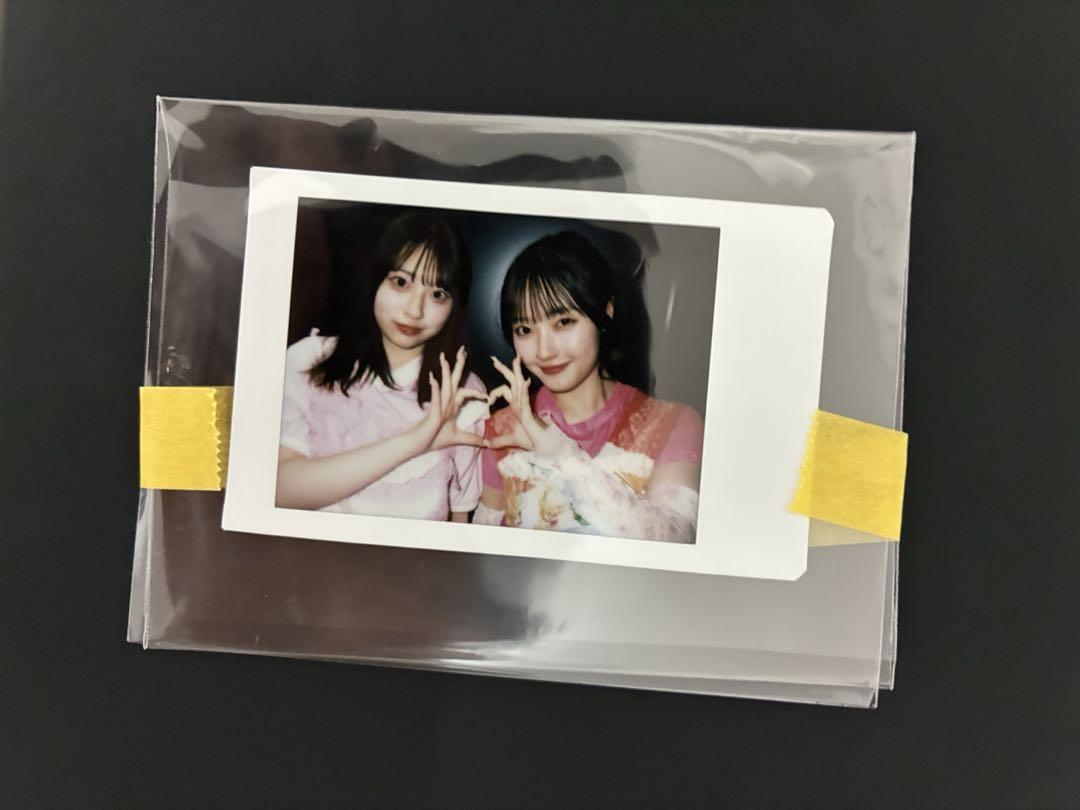 楽天ブックスくじ ツーショットチェキ（川本＆桜庭）