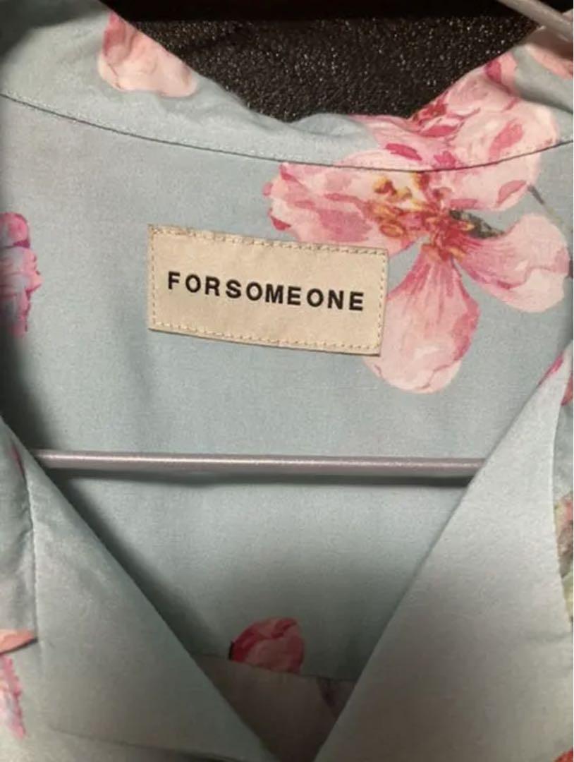 FORSOMEONE FLOWER シャツ 46