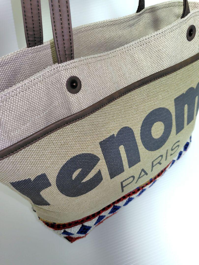 renoma レノマ ロゴモチーフ トートバッグ キャンバス