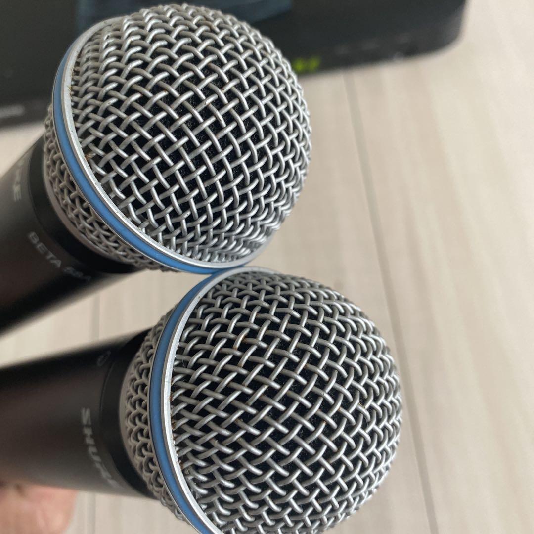 【オススメ‼️】SHURE BETA 58A マイク 2本セット