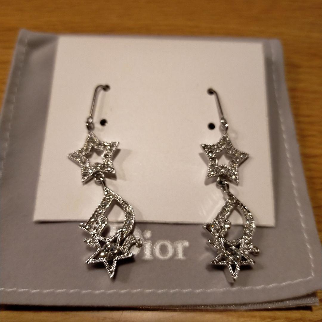 USED　ChristianDior　ピアス　星形