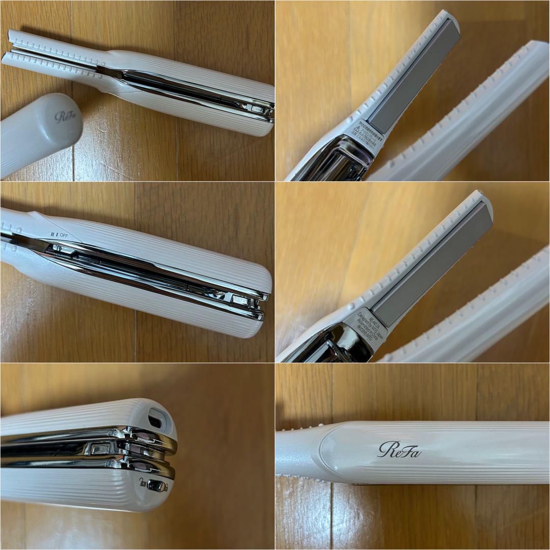 ヘアアイロン ReFa BEAUTECH FINGER IRON WHITE