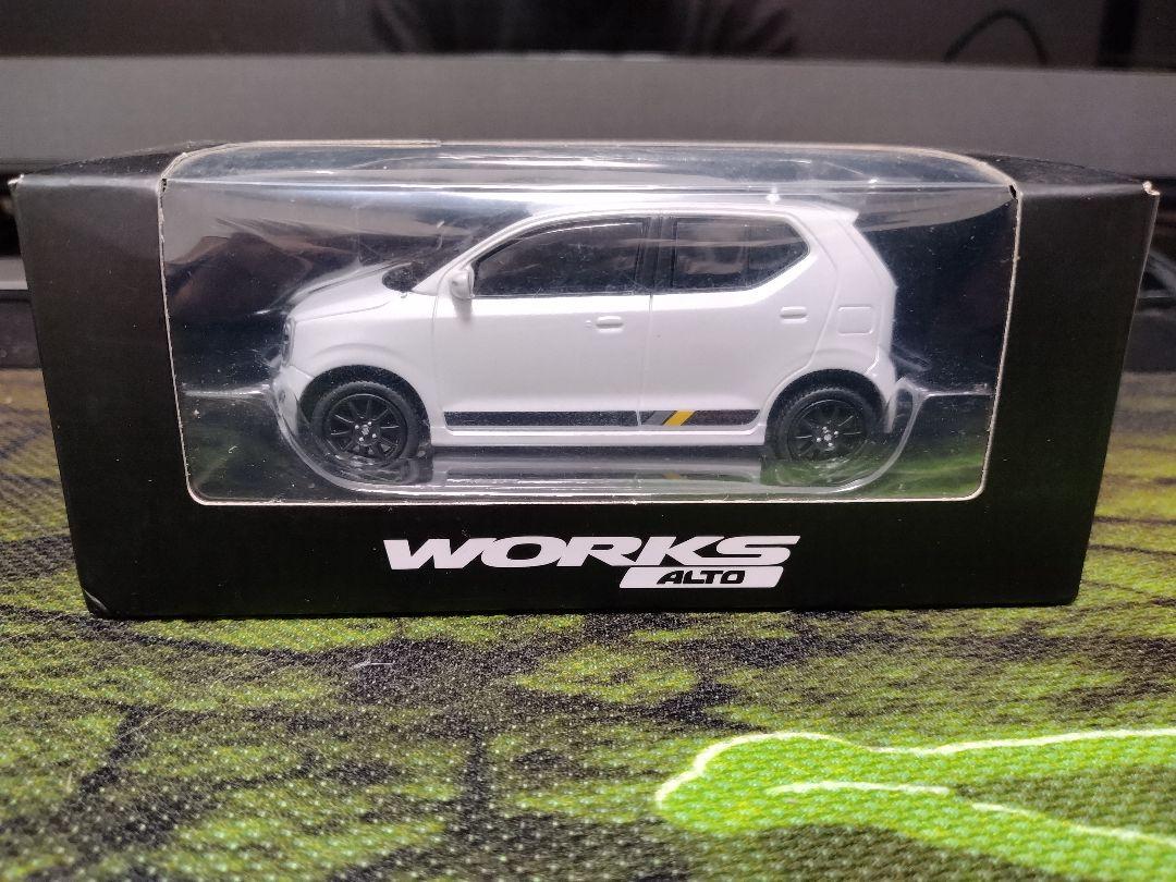 アルトワークス　1/43　プルバッグミニカー