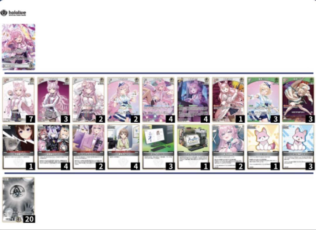 博衣こよりデッキ