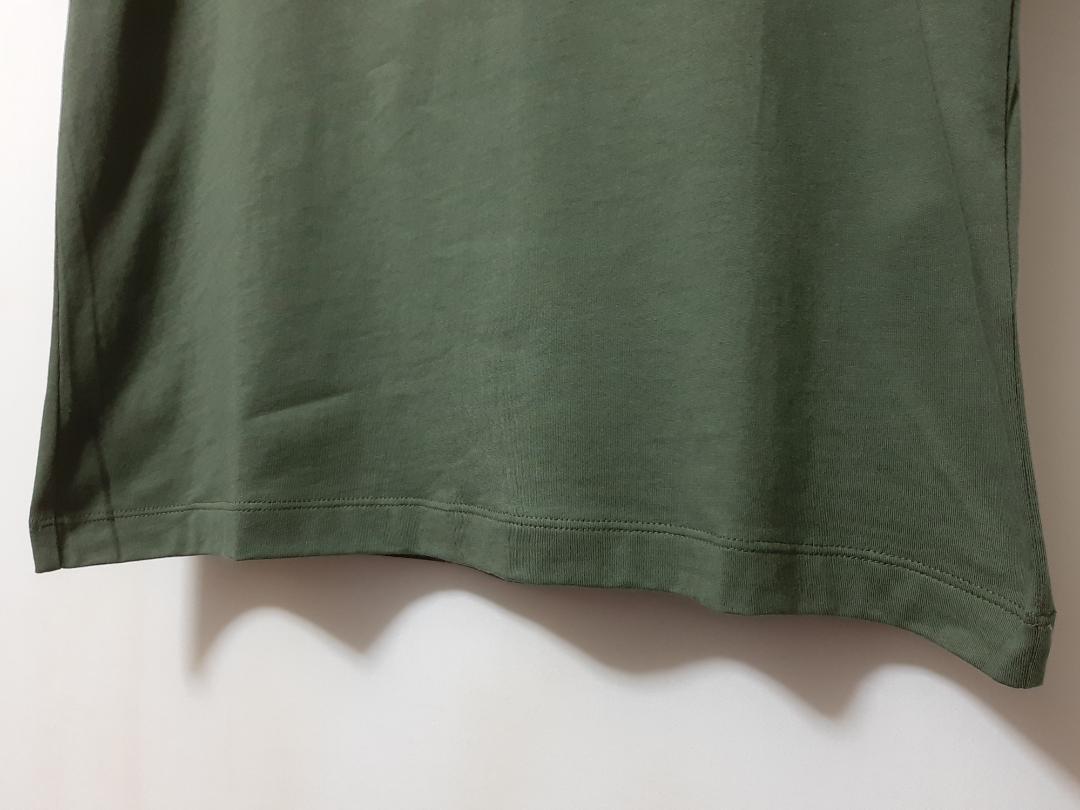 【新品】EA7/アルマーニジュニア　ビッグロゴ「緑・半袖Tシャツ」16A・16歳