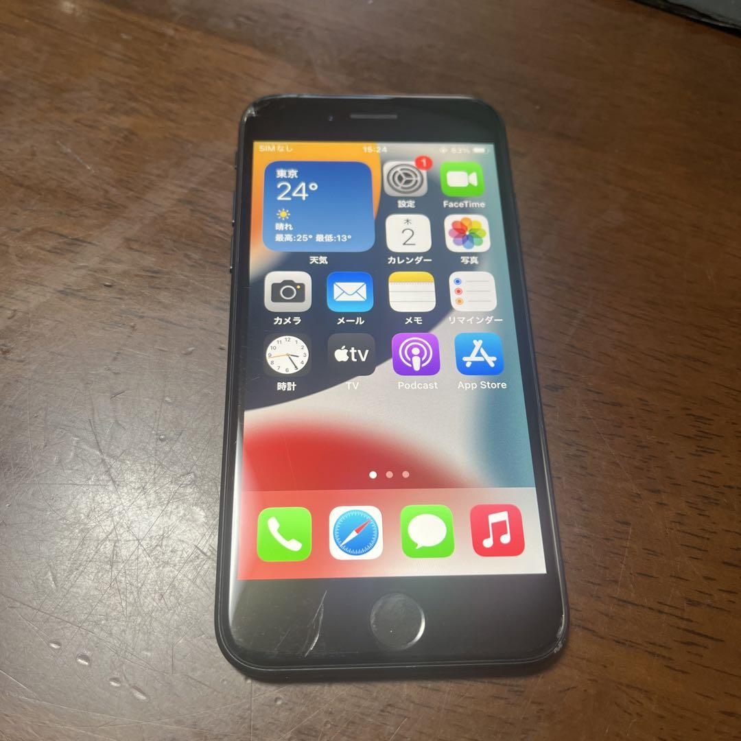 iPhone SE 第2世代 (SE2) ブラック 64 GB SIMフリー