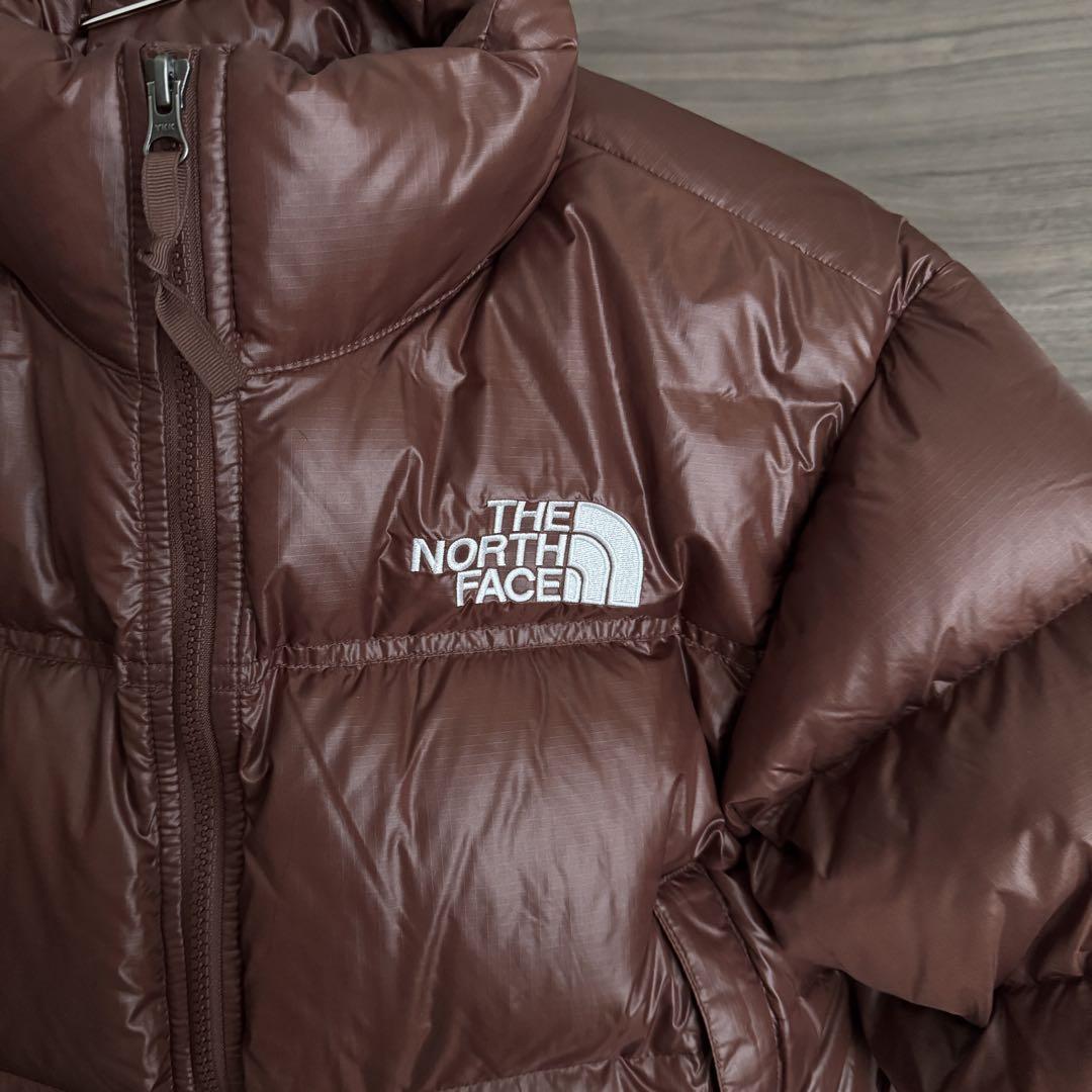 The North Face ヌプシ ショート丈 ダウンジャケット ブラウン