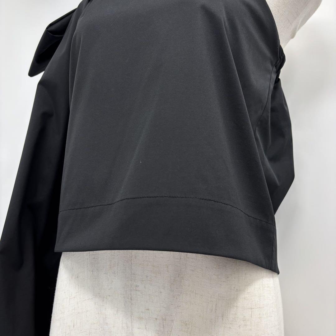 美品 シーニュ Cygne ワンショルリボントップス Veronica F 黒