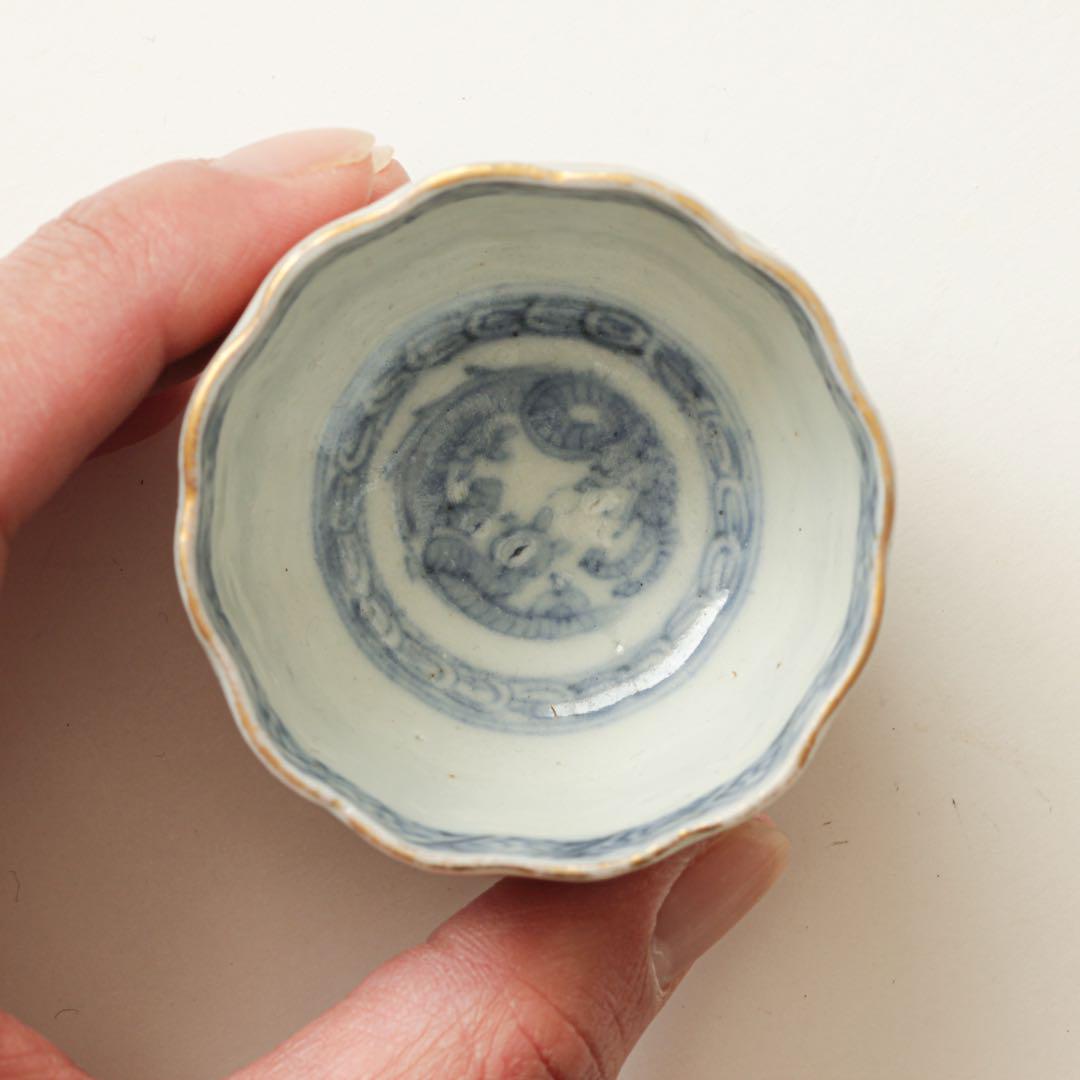 古伊万里　伊万里　江戸　幕末　色絵　向付　猪口