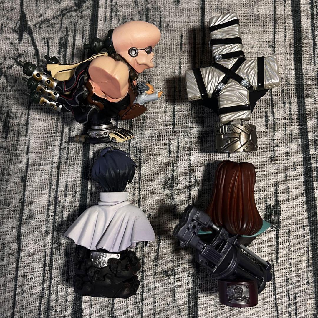 全種】海洋堂 K&M トライガン胸像コレクション 11点セット