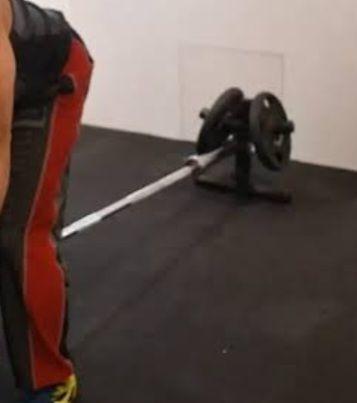 Tバーローイング レードルトレーニング Tバーロウ 挟も