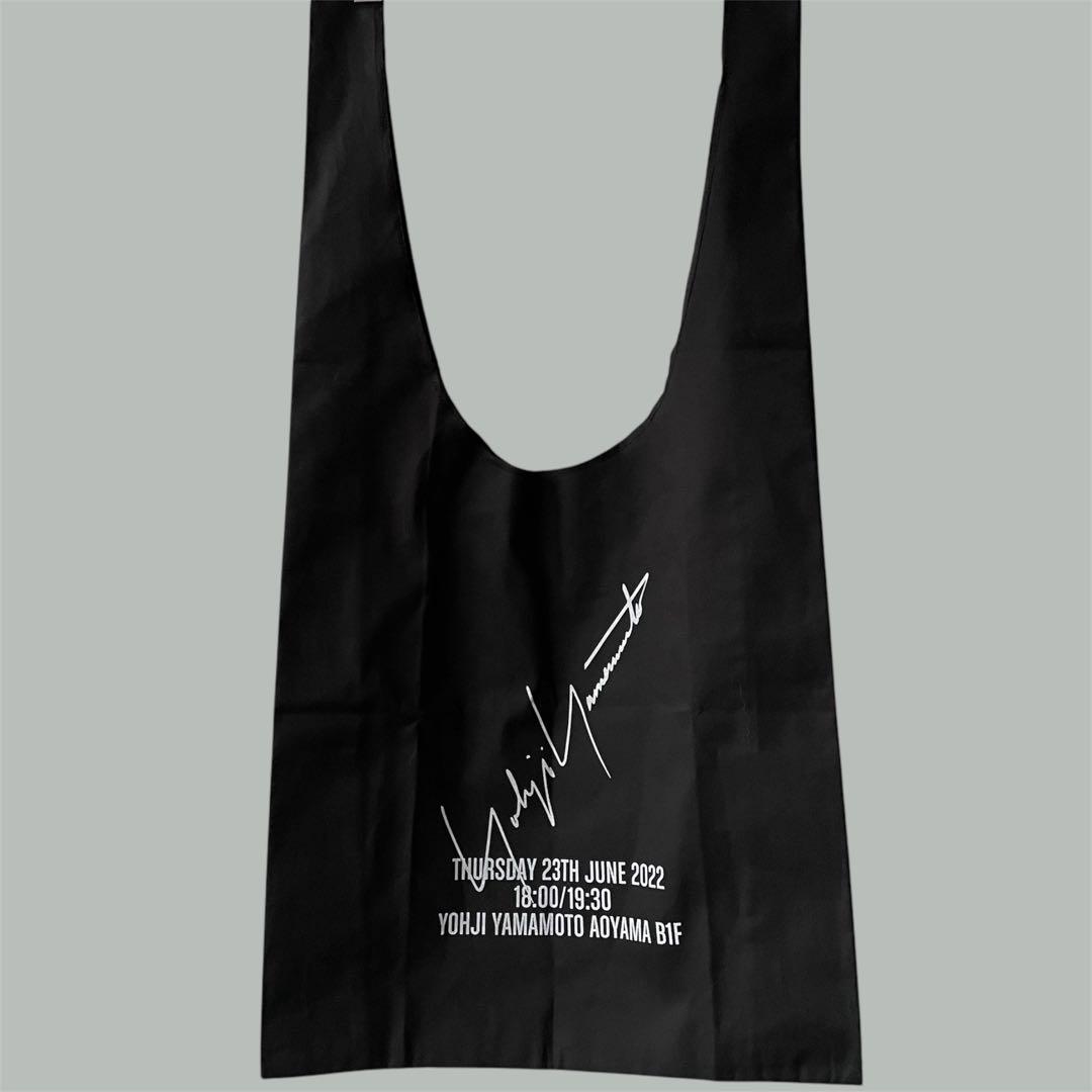 非売品 ヨウジヤマモトプールオム 記念バッグ パリコレクション 青山店 Yohji Yamamoto 松岡正剛 ヨウジヤマモトプールオム 記念バッグ