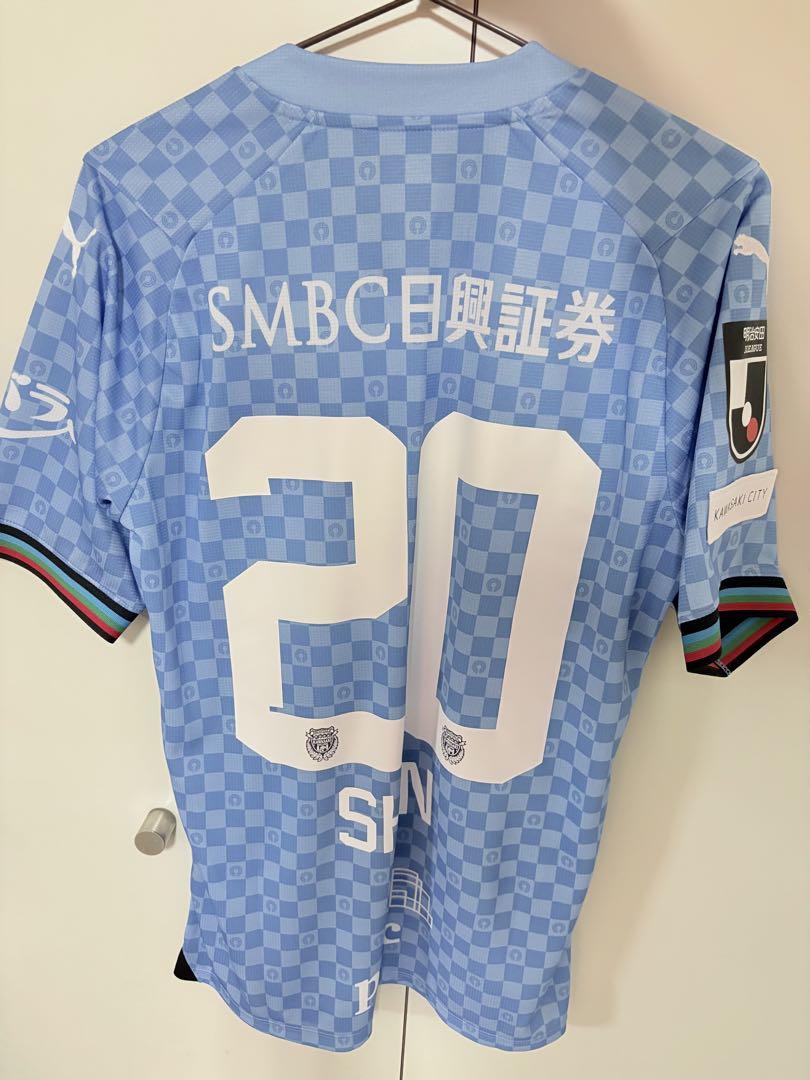 川崎フロンターレ 山田新選手 2024 1stユニフォーム Mサイズ