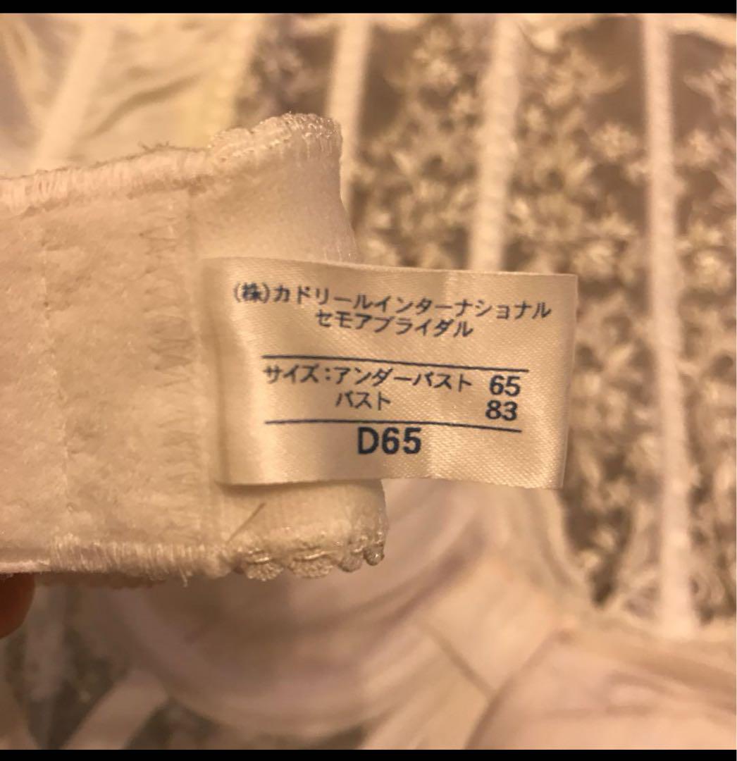 セモア　ブライダルインナーセット トリンプ D65 64 M
