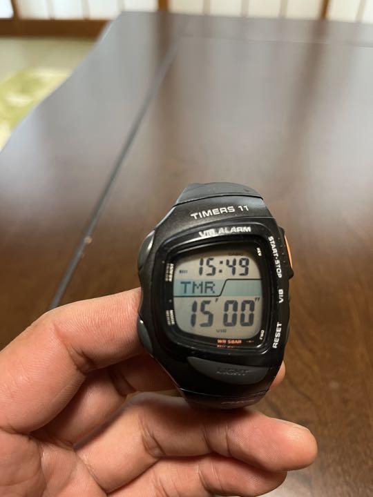CASIO TIMERS11と審判着