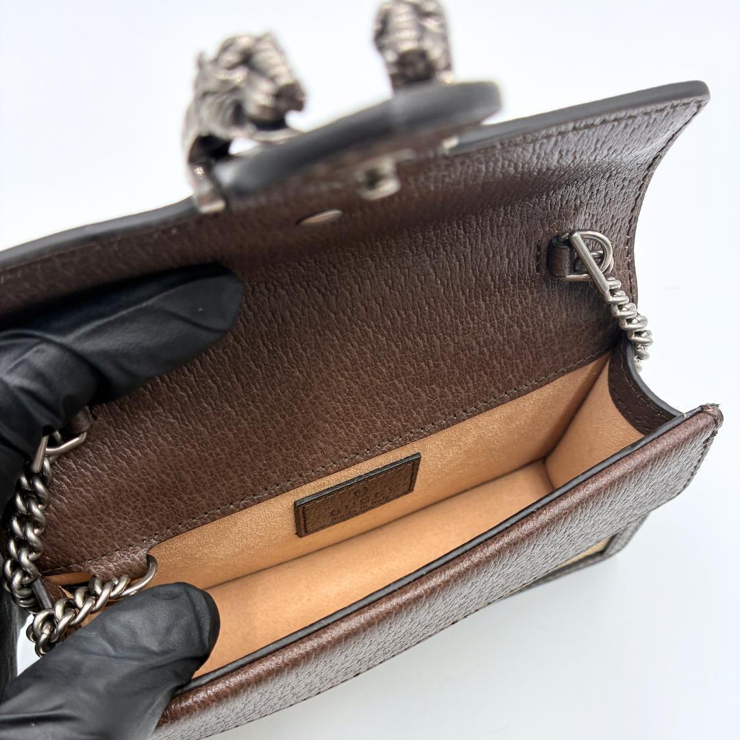 【新品】GUCCI ディオニュソス ジャンボGG チェーン ミニショルダーバッグ
