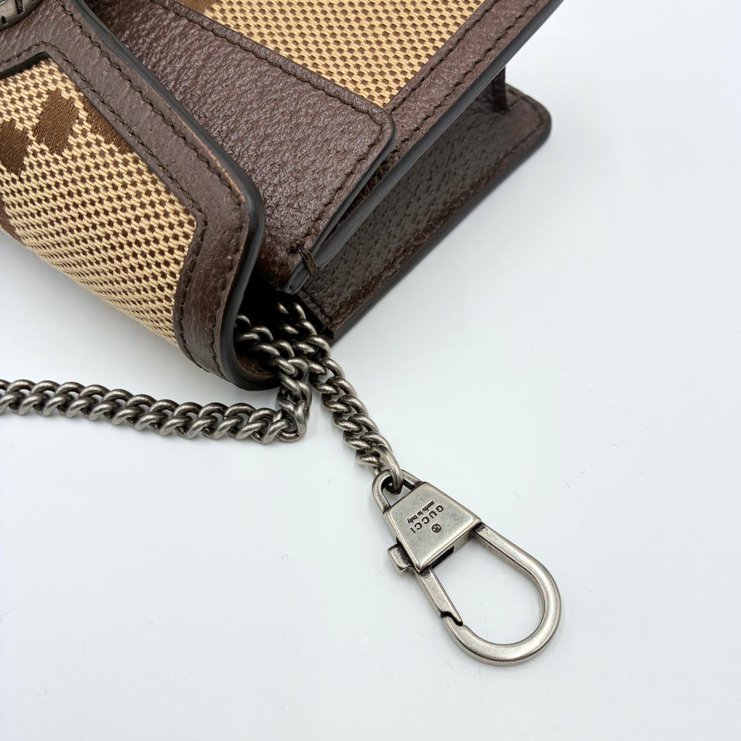 【新品】GUCCI ディオニュソス ジャンボGG チェーン ミニショルダーバッグ