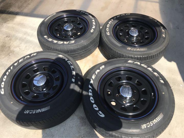 200系ハイエースGOOD YEAR EAGLE ♯1ナスカー 4本セット 200系ハイエースGOOD YEAR EAGLE ♯1ナスカー 4本セット