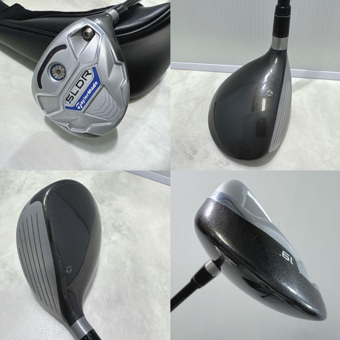 美品Flex X 新品グリップ テーラーメイド SLDR 5W 単品 メンズ 右