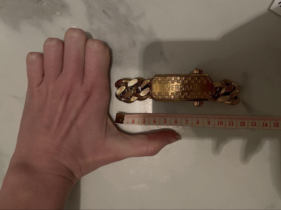 金色 チェーンブレスレット