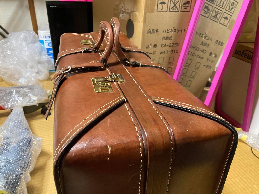 レザートランクケース　大型　PRESTO