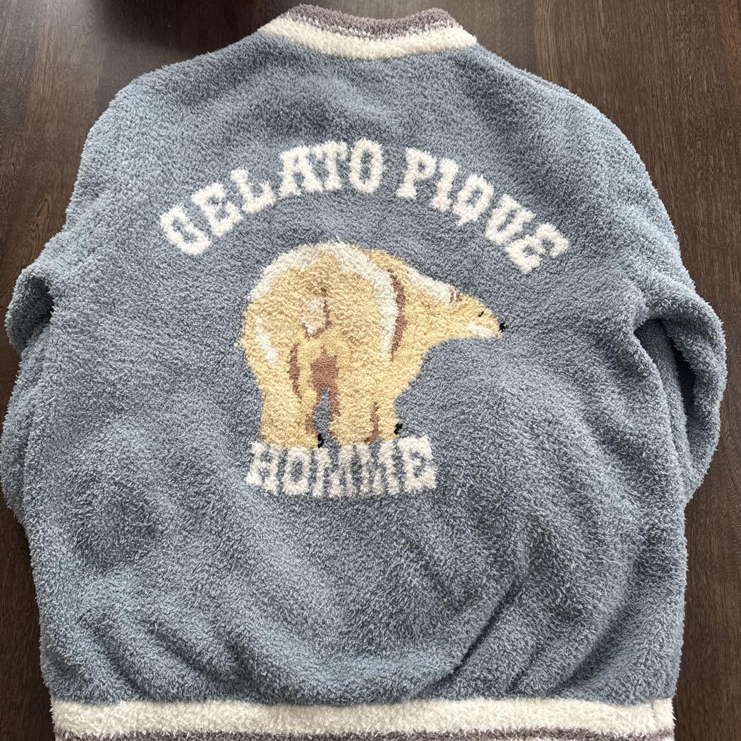 ヒ*シ様 新品　タグ付き　GELATO PIQUE クマ刺繍 フルジップジャケッ