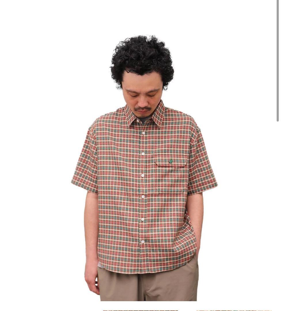 ウィムジー　シャツ　半袖　サイズXL チェック