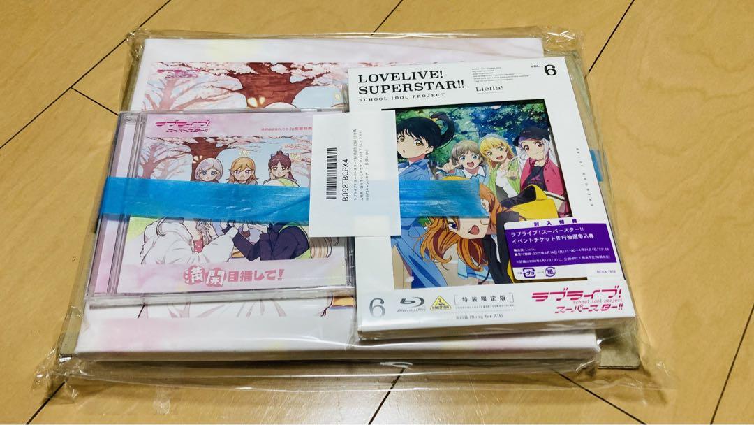 ラブライブ!スーパースター!! 1期ブルーレイ1〜6巻（Amazon特典あり）