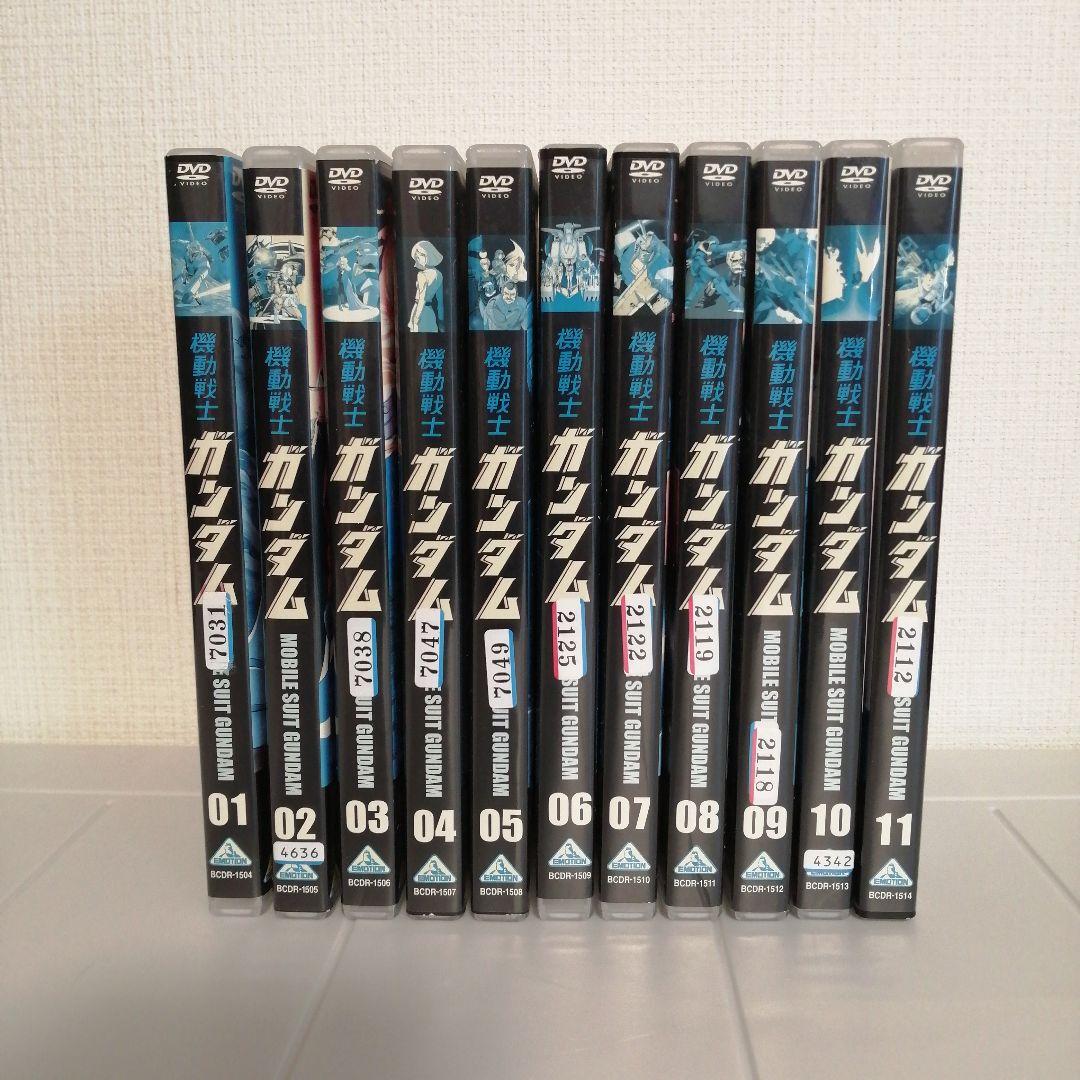 機動戦士ガンダム DVD 全11巻セットレンタルアップ品 - メルカリ