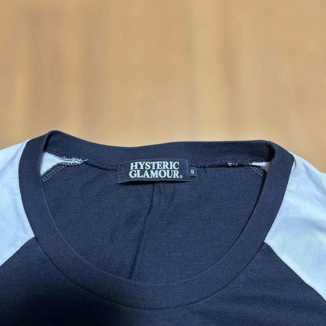 HYSTERIC GLAMOUR 長袖ラグランTシャツ Sサイズ - メルカリ