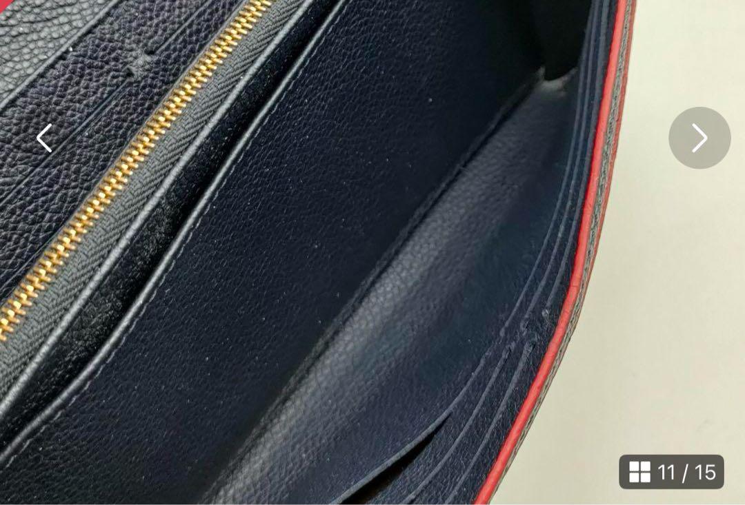 極美品 VUITTON アンプラントポルトフェイユサラ 画像8