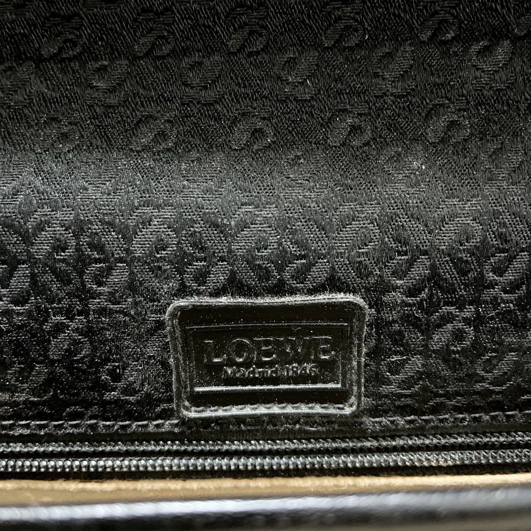 希少✨LOEWE ロエベ アナグラム ブリーフケース ビジネスバッグ