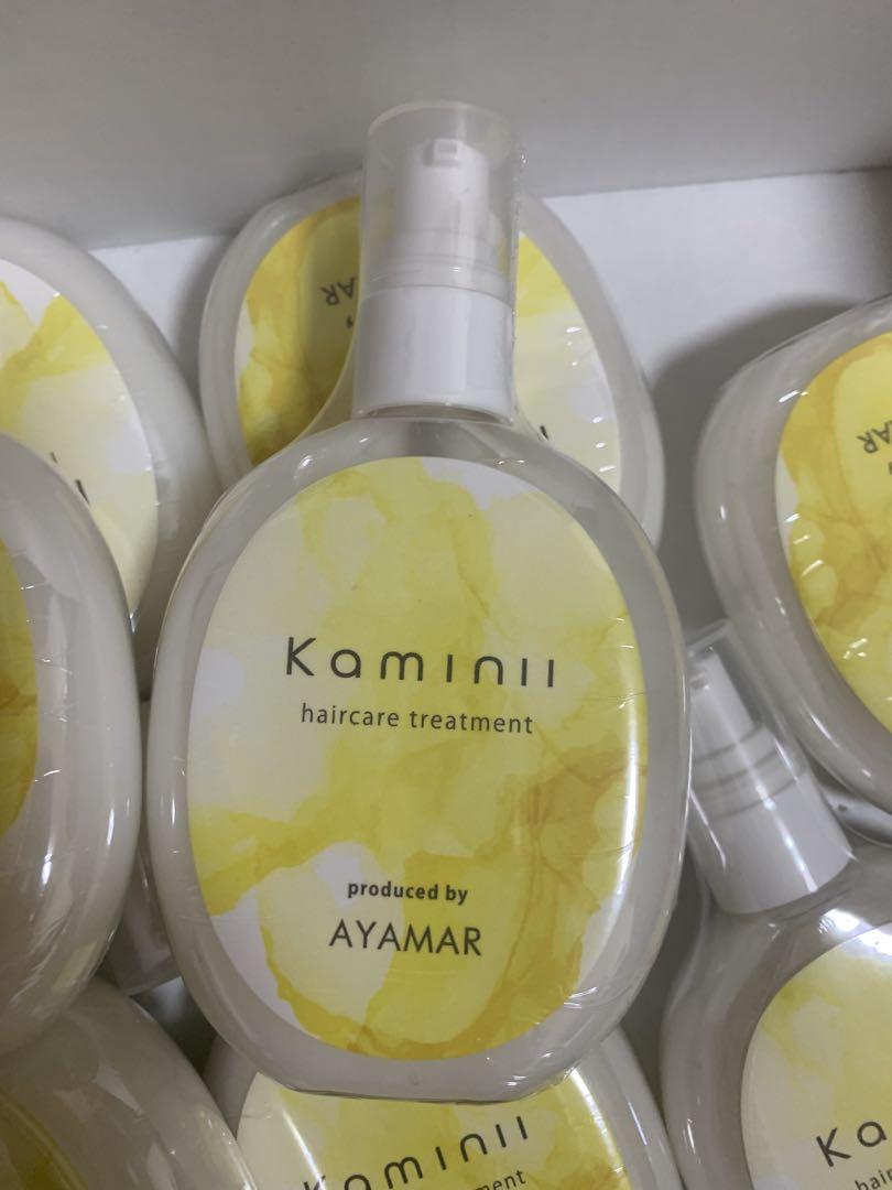 kaminiiヘアミルク(フルーティサボン)&ヘアオイルセット 10セット