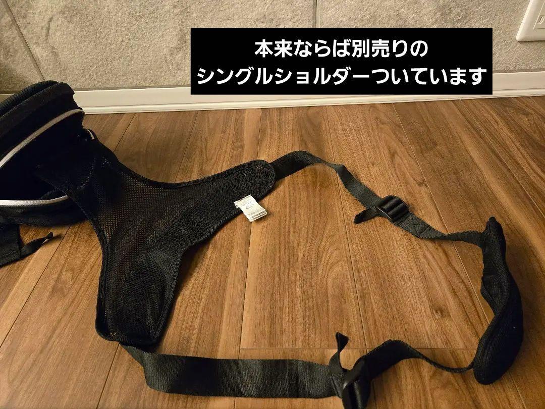 ポルバン アドバンス POLBAN ヒップシート ショルダー付き デニムブラック