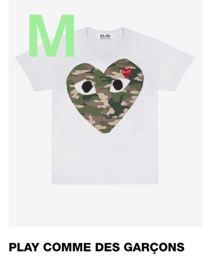 M正規品COMME des GARÇONS PLAY迷彩 Tシャツ Mサイズ新品
