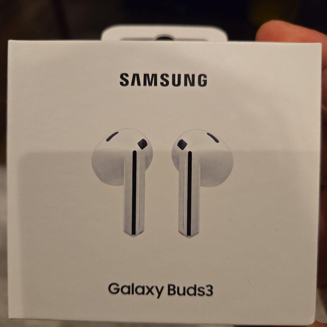 Samsung Galaxy Buds3 ワイヤレスイヤホン ホワイト